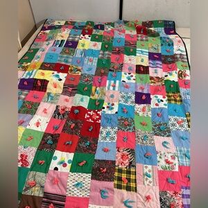 Colorful Patchwork Quilt